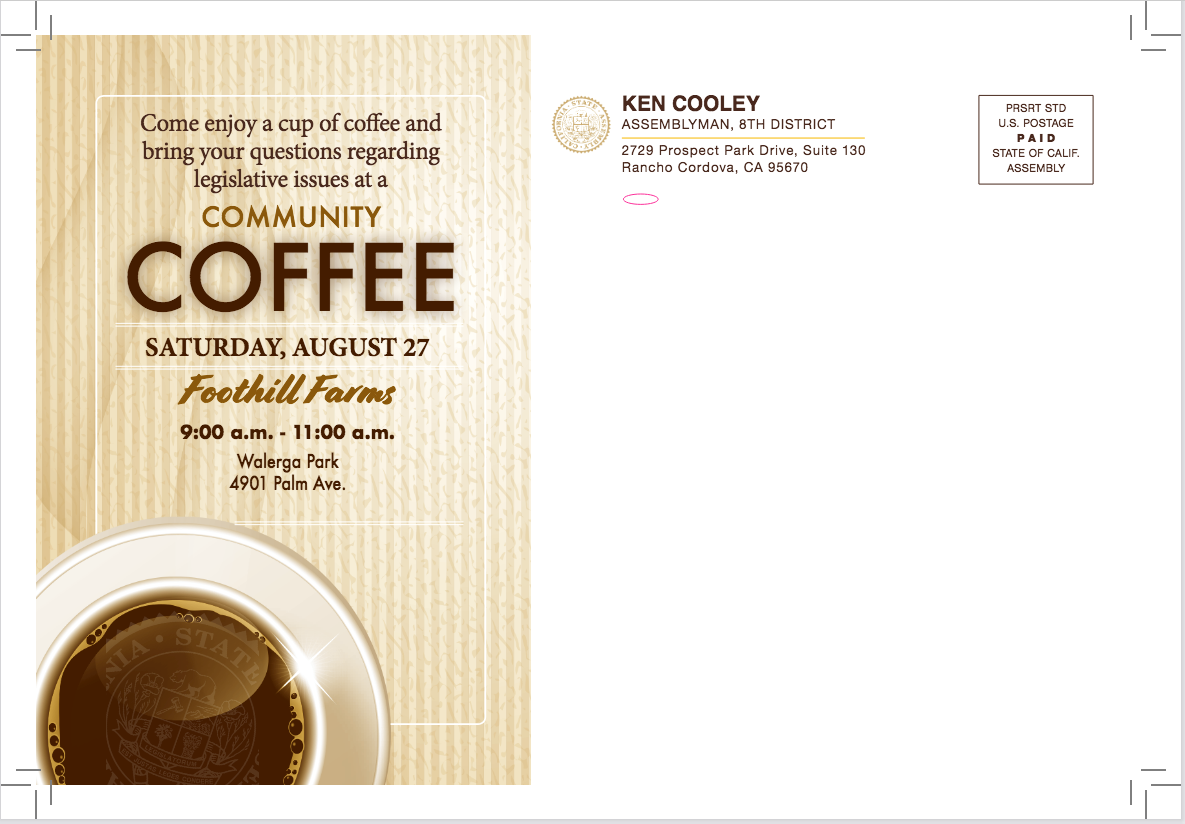 AD08 Cooley Coffee Mailer 08-27-22
