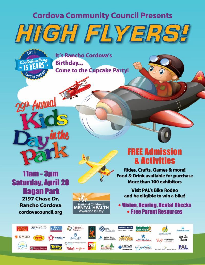 29th Annual Kids Day at the Park Flyer